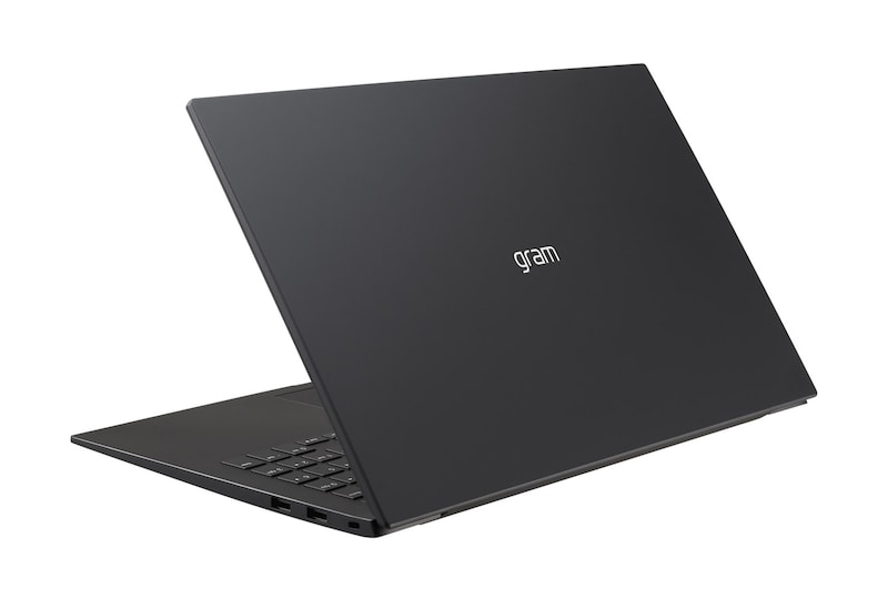 Vista posteriore, +30 gradi, e cover aperta a metÃ