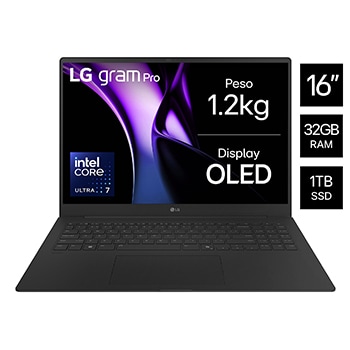 Foto frontale notebook Gram Pro 16Z90TP-K.AD88D