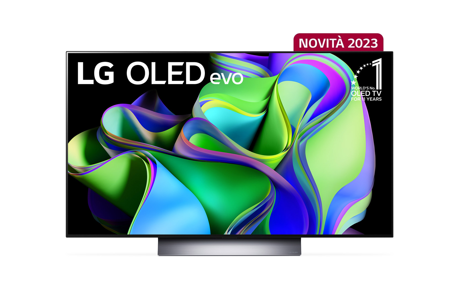 LG TV OLED evo | Serie C3 48'' | 4K, α9 Gen6, Dolby Vision, 40W, 4 HDMI con VRR, G-Sync, Wi-Fi 5, Smart TV WebOS 23, OLED48C35LA