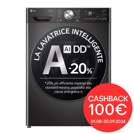 Lavatrice F4R9513TPBC promo cashback 100€