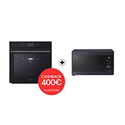 LG Offerta Kit: Forno 100% vapore InstaView 76L Classe A++ e Microonde NeoChef 25 litri 1000W, WSED7667M.MH6565