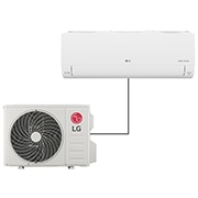 Foto frontale del climatizzatore LG W18TI