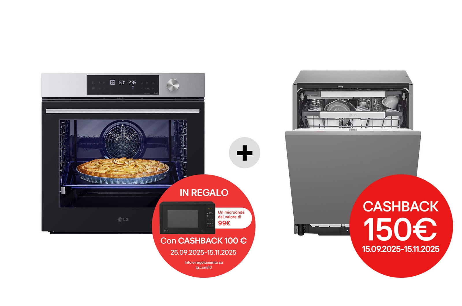 Foto frontale forno e Lavastoviglie WSED7612S.DB475