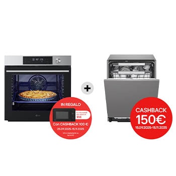 Foto frontale forno e Lavastoviglie WSED7612S.DB475