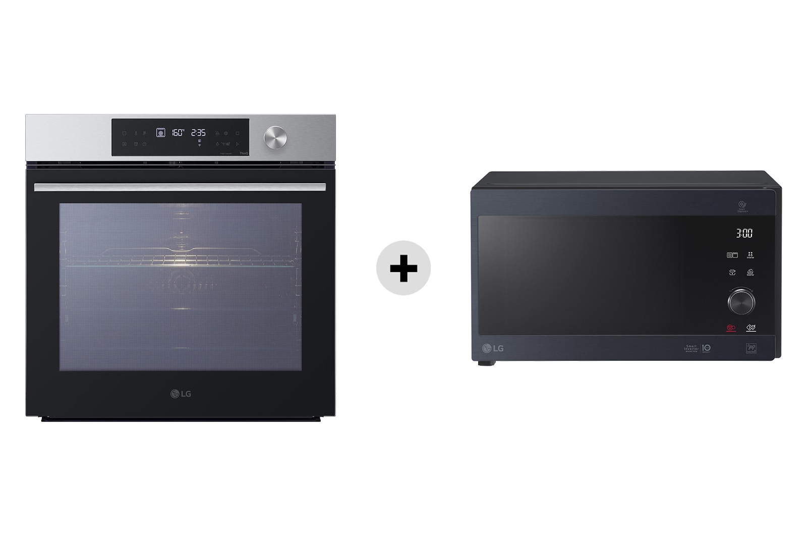 Foto frontale forno + microonde WSED7613S.MH6565