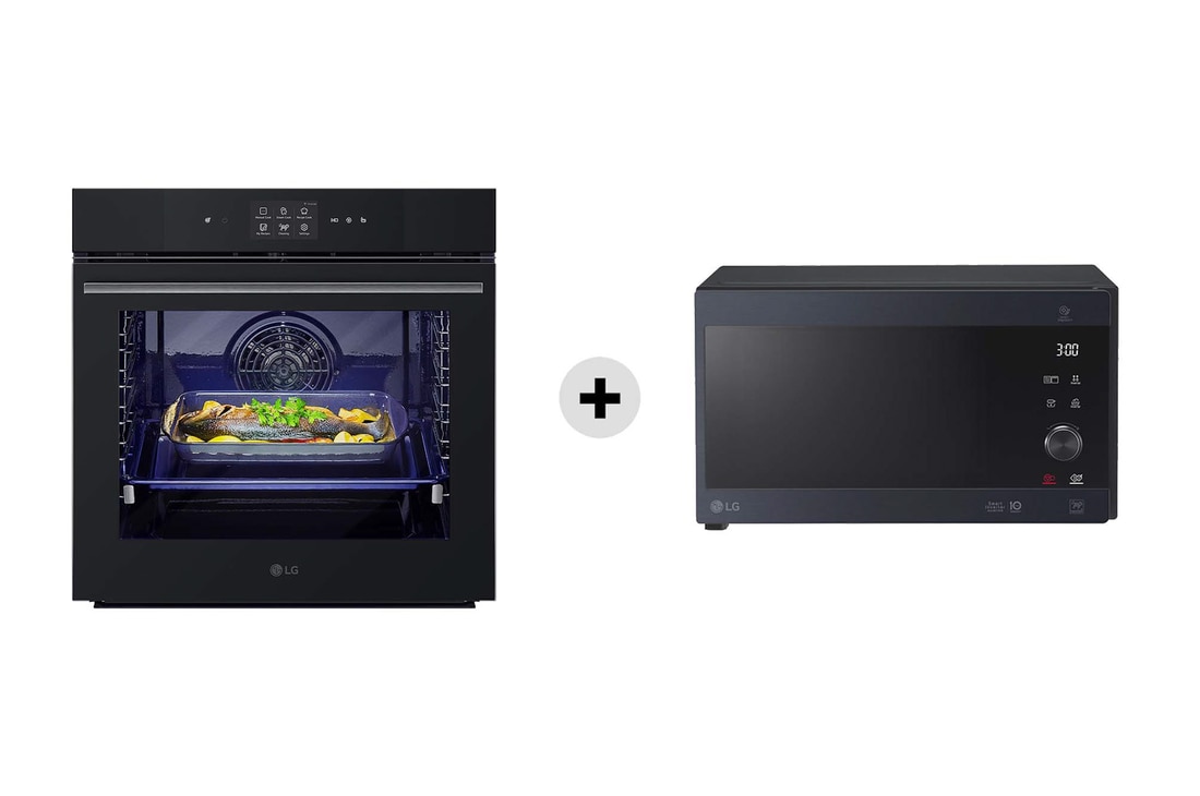 Foto frontale forno + Microonde WSED7667M.MH6565