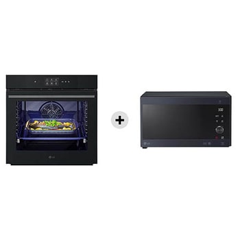 Foto frontale forno + Microonde WSED7667M.MH6565