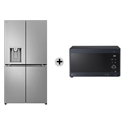 LG Offerta Kit Esclusivo: Frigorifero Multidoor Classe E, 641L + Microonde NeoChef 25 litri, potenza 1000W, GML960PYBE.MH6565