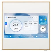 LG Condizionatore monosplit ARTCOOL Gallery LCD | 9000 BTU | Raffrescamento, Riscaldamento, Flusso aria 3D, Wi-Fi, A09GA2