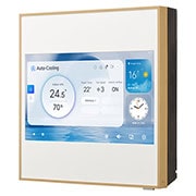 LG Condizionatore monosplit ARTCOOL Gallery LCD | 9000 BTU | Raffrescamento, Riscaldamento, Flusso aria 3D, Wi-Fi, A09GA2