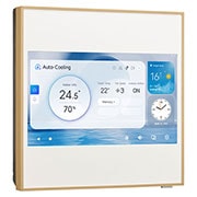 LG Condizionatore monosplit ARTCOOL Gallery LCD | 9000 BTU | Raffrescamento, Riscaldamento, Flusso aria 3D, Wi-Fi, A09GA2