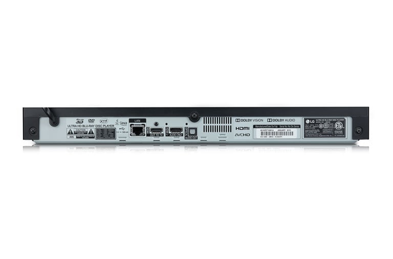 LG 4K Ultra HD ブルーレイディスク™プレーヤー, UBK90