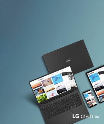 LG gram Link - iOSやAndroidなど、さまざまなデバイスに接続。