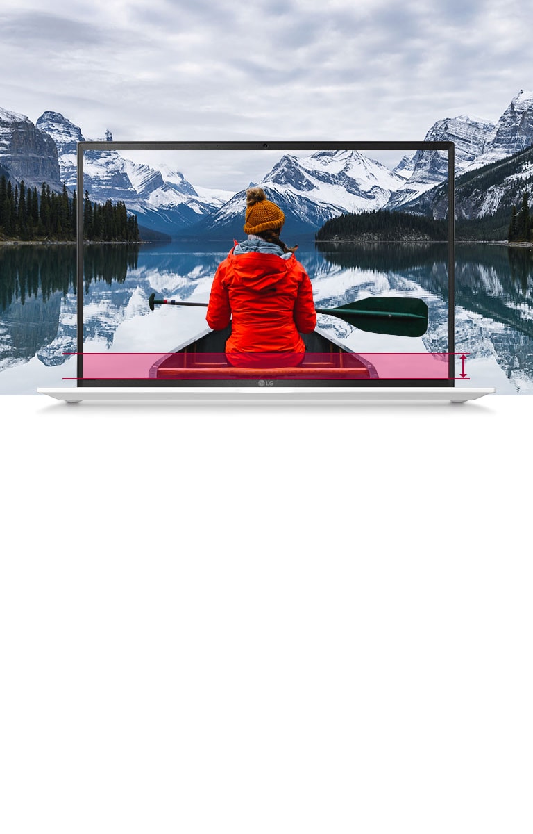 フルHDの約2倍の表示領域と見やすい16:10の画面