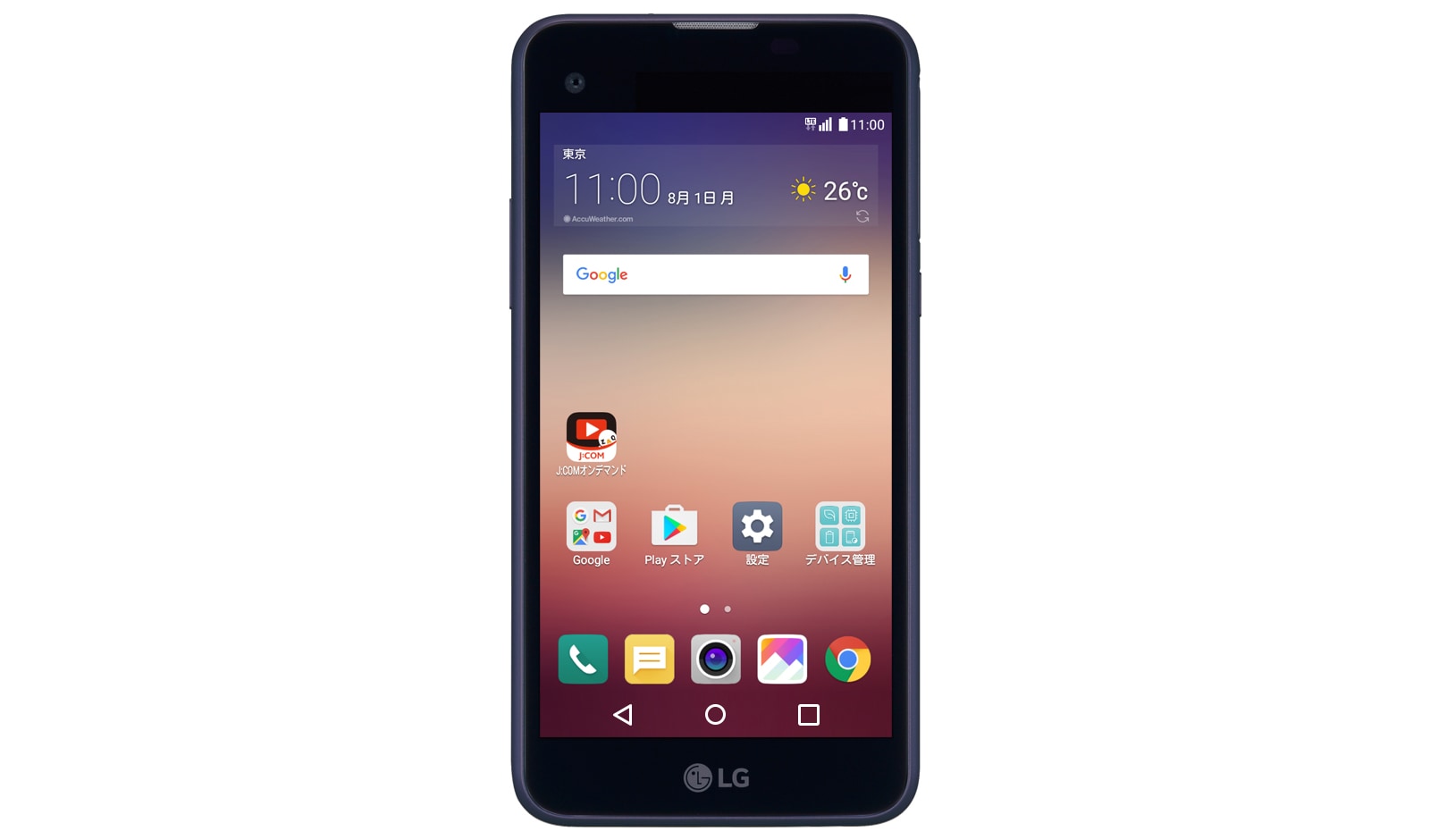 LG X screen（J:COM MOBILE）, LGS02