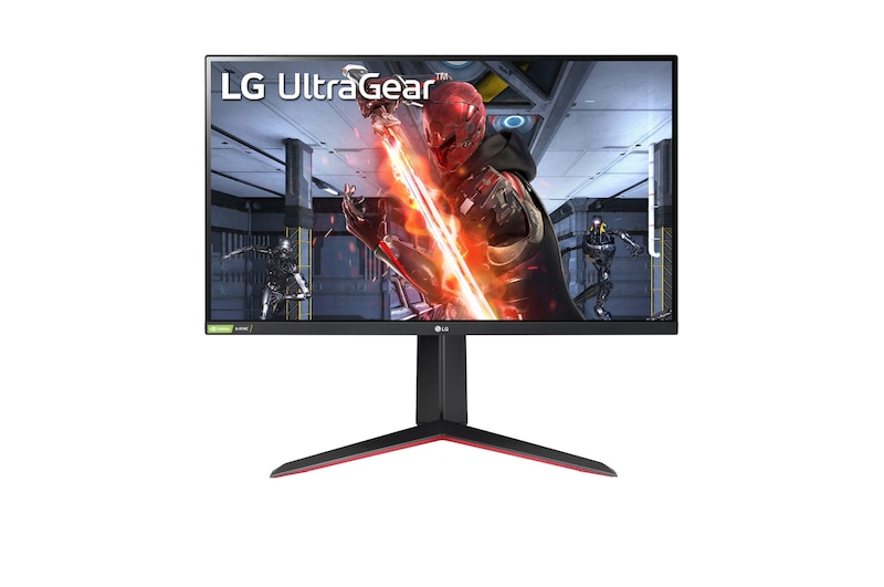 LG 27インチ UltraGear™ FHD IPS 1ms (GTG) ゲーミングモニター, 27GN65R-B
