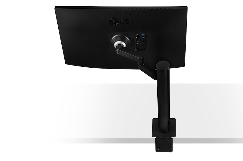 LG 画面の位置を自在に調整できるアームスタンド採用 27インチ WQHD IPSモニター, 27QN880-B