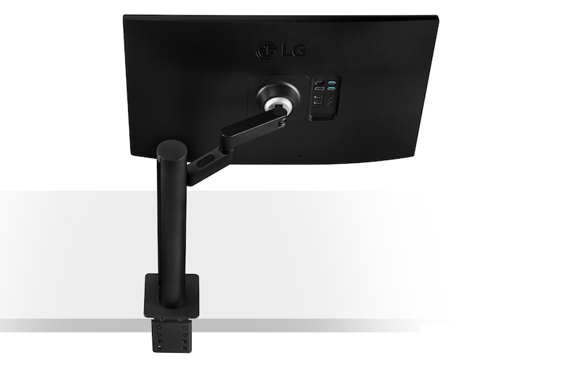 LG 画面の位置を自在に調整できるアームスタンド採用 27インチ WQHD IPSモニター, 27QN880-B