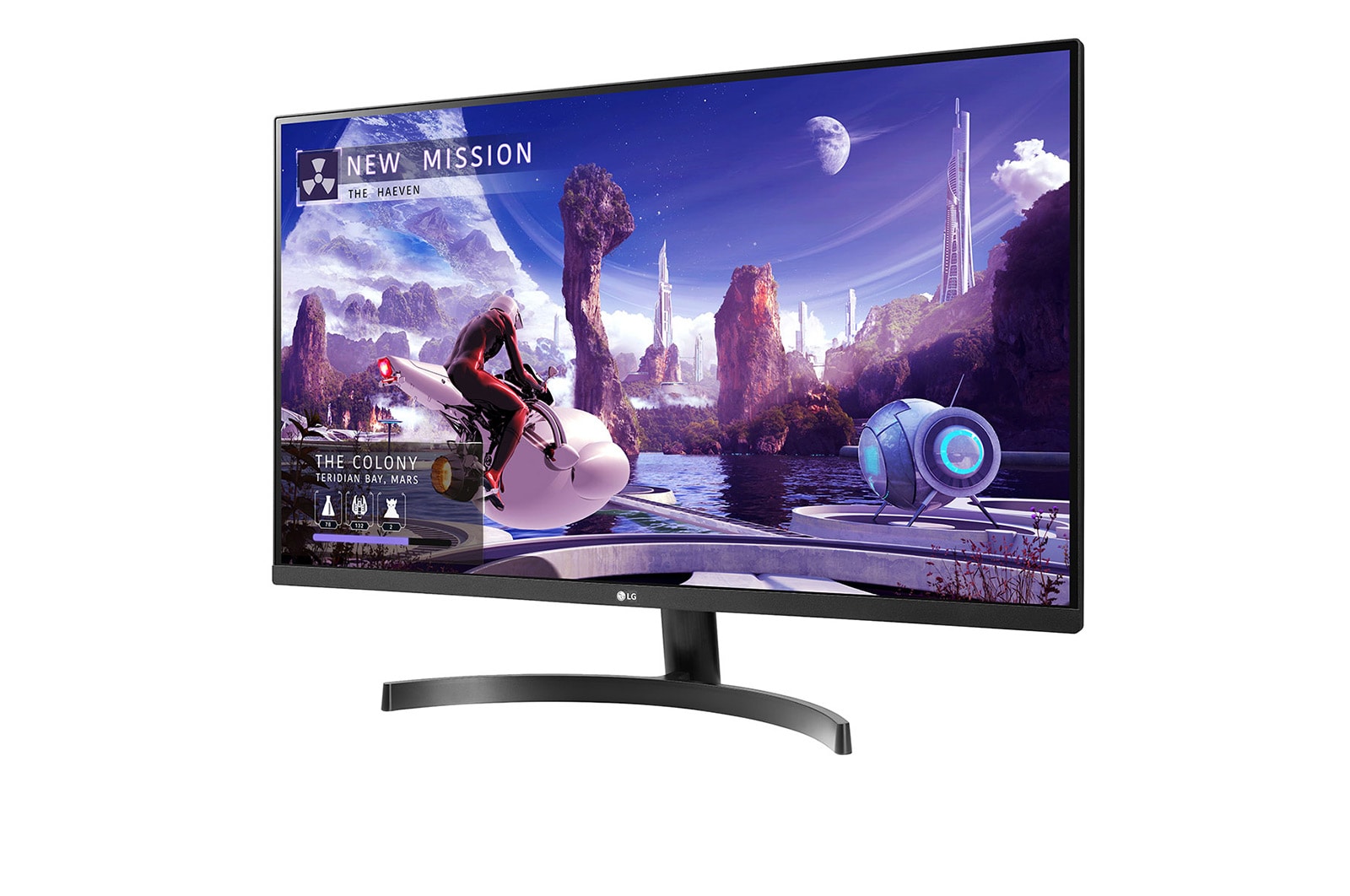 LG AMD FreeSync™ 搭載 31.5 インチ QHD IPS, 32QN600-B