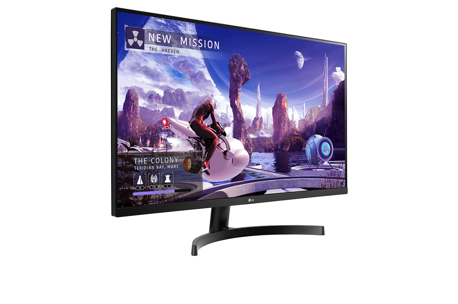 LG AMD FreeSync™ 搭載 31.5 インチ QHD IPS, 32QN600-B