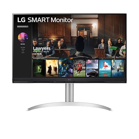 あおあか様専用】LG SMART Monitor 32SQ730S-W-