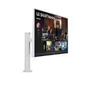 LG webOS搭載 31.5インチ4K(エルゴアーム) LG MyView Smart Monitor(チューナーレステレビ), 32SQ780S-W