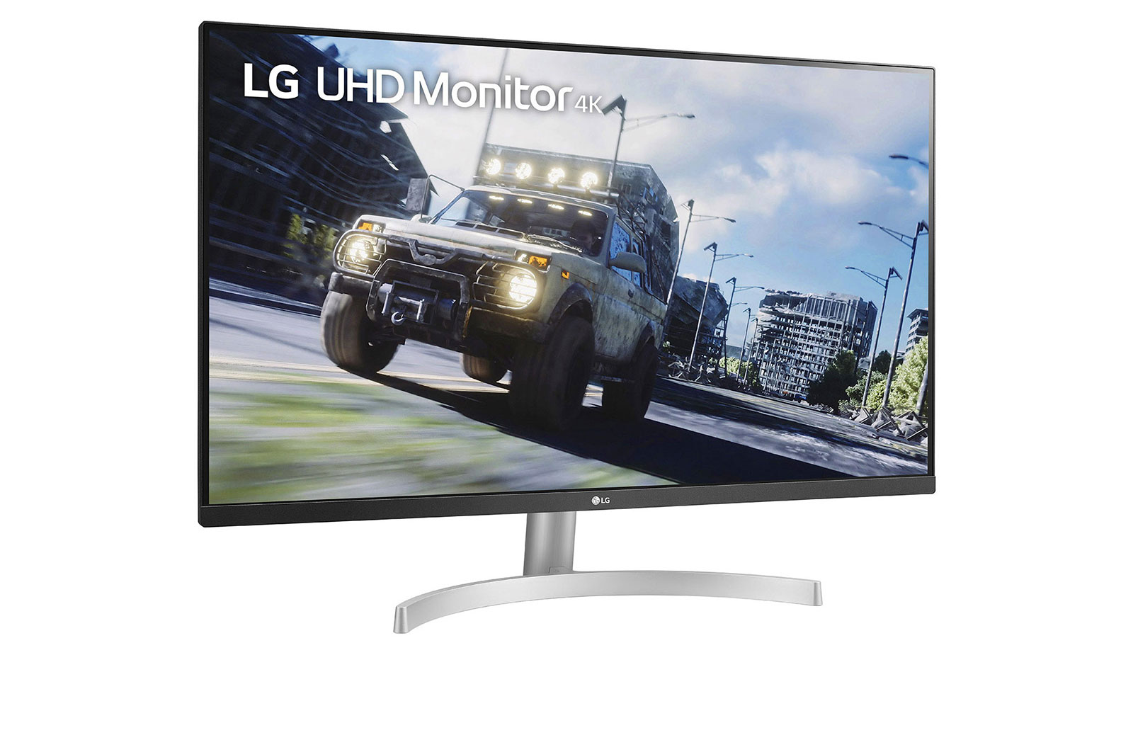 LG 大画面だからさまざまな用途が快適に。31.5インチ 4Kモニター, 32UN500-W