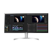 LG 34インチ UltraWide™ QHD (3440×1440) Nano IPSモニター, 34WL850-W