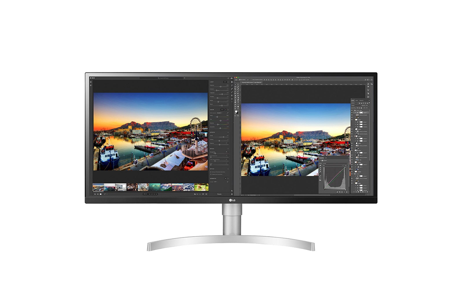 LG 34インチ UltraWide™ QHD (3440×1440) Nano IPSモニター, 34WL850-W