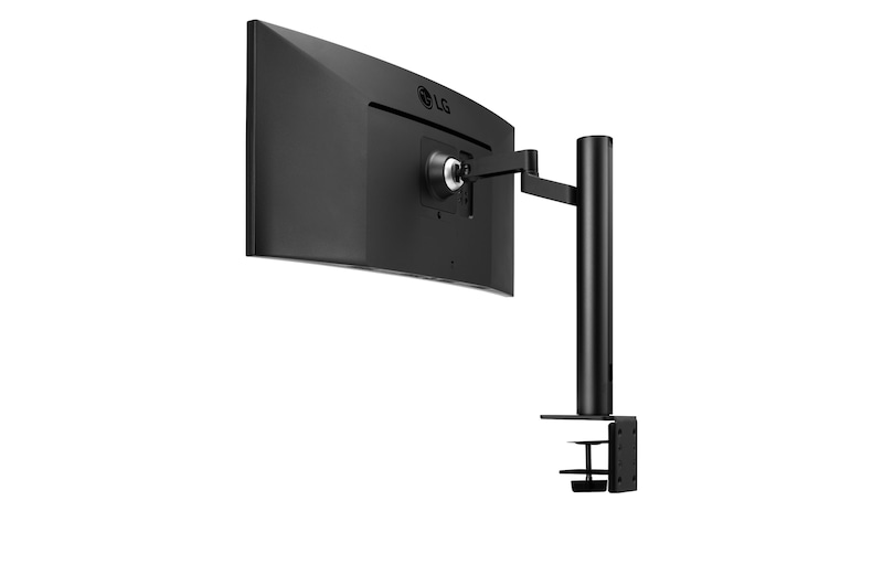 LG 画面の位置を自在に調整できるアームスタンド採用 曲面型ウルトラワイドモニター, 34WP88C-B