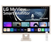 LG 31.5インチ(ベージュ) フルHD/IPSパネル LG MyView Smart Monitor, 32SR50F-E