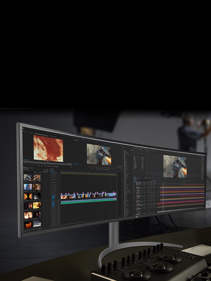 画面が広がる、世界が広がる LG UltraWide Monitor