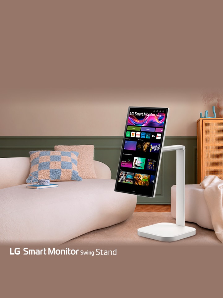 対象モニター購入でホイール付き可動式フレキシブルスタンドをプレゼント