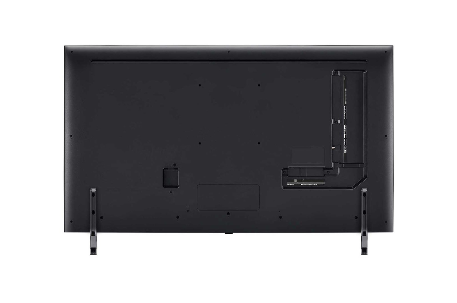 LG QNED TV、QNED80の背面画像