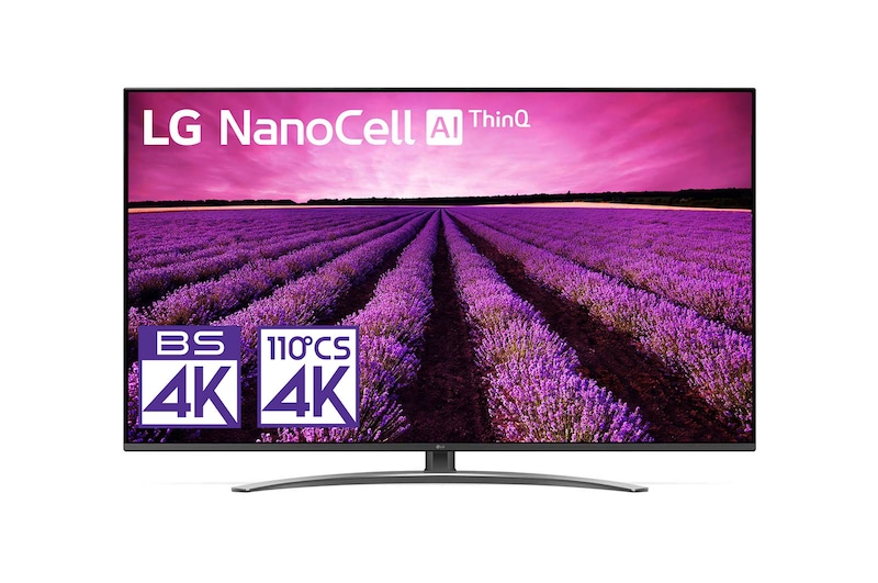 LG NanoCell TV スタンダードモデル / BS・CS 4Kチューナー内蔵, 49SM8100PJB