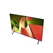 上から撮影されたLG OLED TV、OLED B4の斜め画像