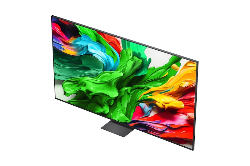 Голографический 3D-цветок со множеством тонов и оттенков на черном фоне. Разрешение и детализация изображения цветка демонстрируют возможности технологии QNED MiniLED воспроизводить изображения с исключительной передачей цвета, яркостью и контрастностью. Заголовок рассказывает о том, как MiniLED улучшает четкость и обеспечивает исключительный контраст.