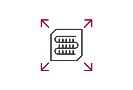 Один змеевик DX, который может иметь высокую производительность, расширяется.