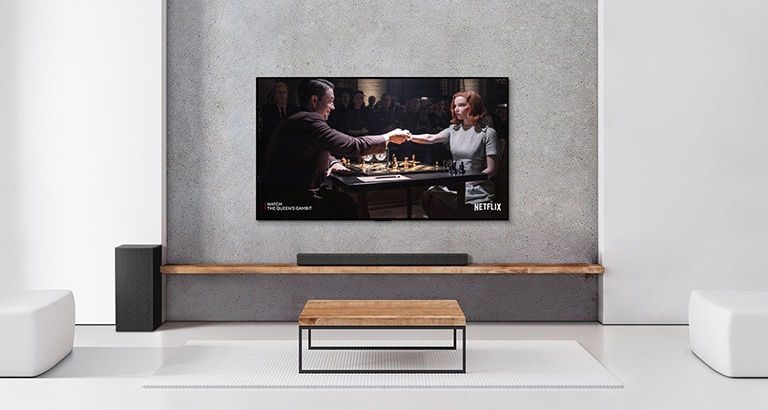 Tv store soundbar lg