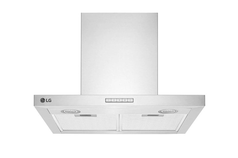 LG Вытяжка LG STUDIO, 60 см, LED подсветка, высокая мощность, 800м³/ч, режим Booster, очищаемый фильтр, HCEZ2415S