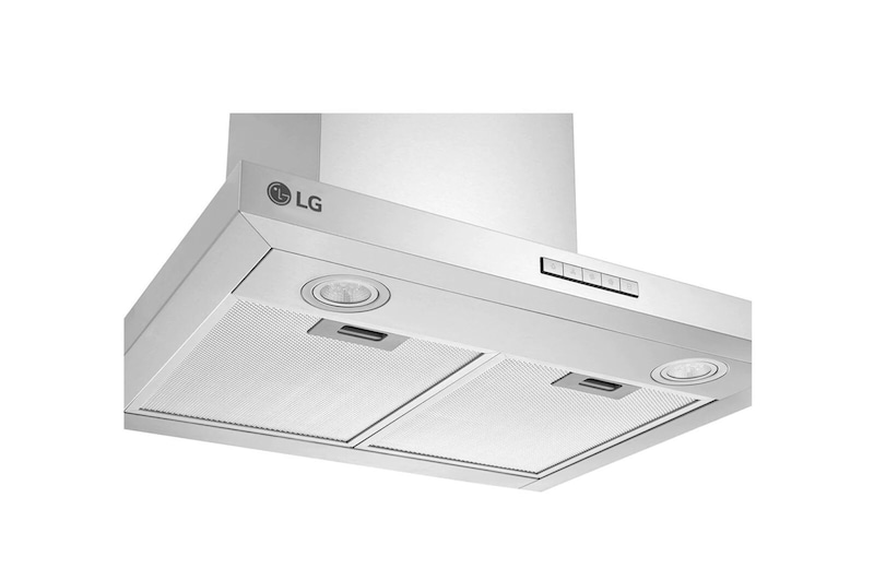 LG Вытяжка LG STUDIO, 60 см, LED подсветка, высокая мощность, 800м³/ч, режим Booster, очищаемый фильтр, HCEZ2415S
