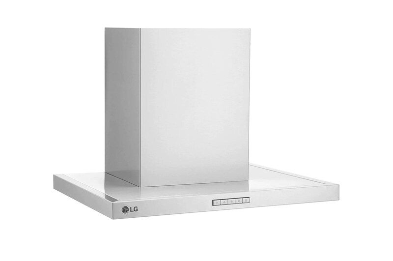 LG Вытяжка LG STUDIO, 60 см, LED подсветка, высокая мощность, 800м³/ч, режим Booster, очищаемый фильтр, HCEZ2415S