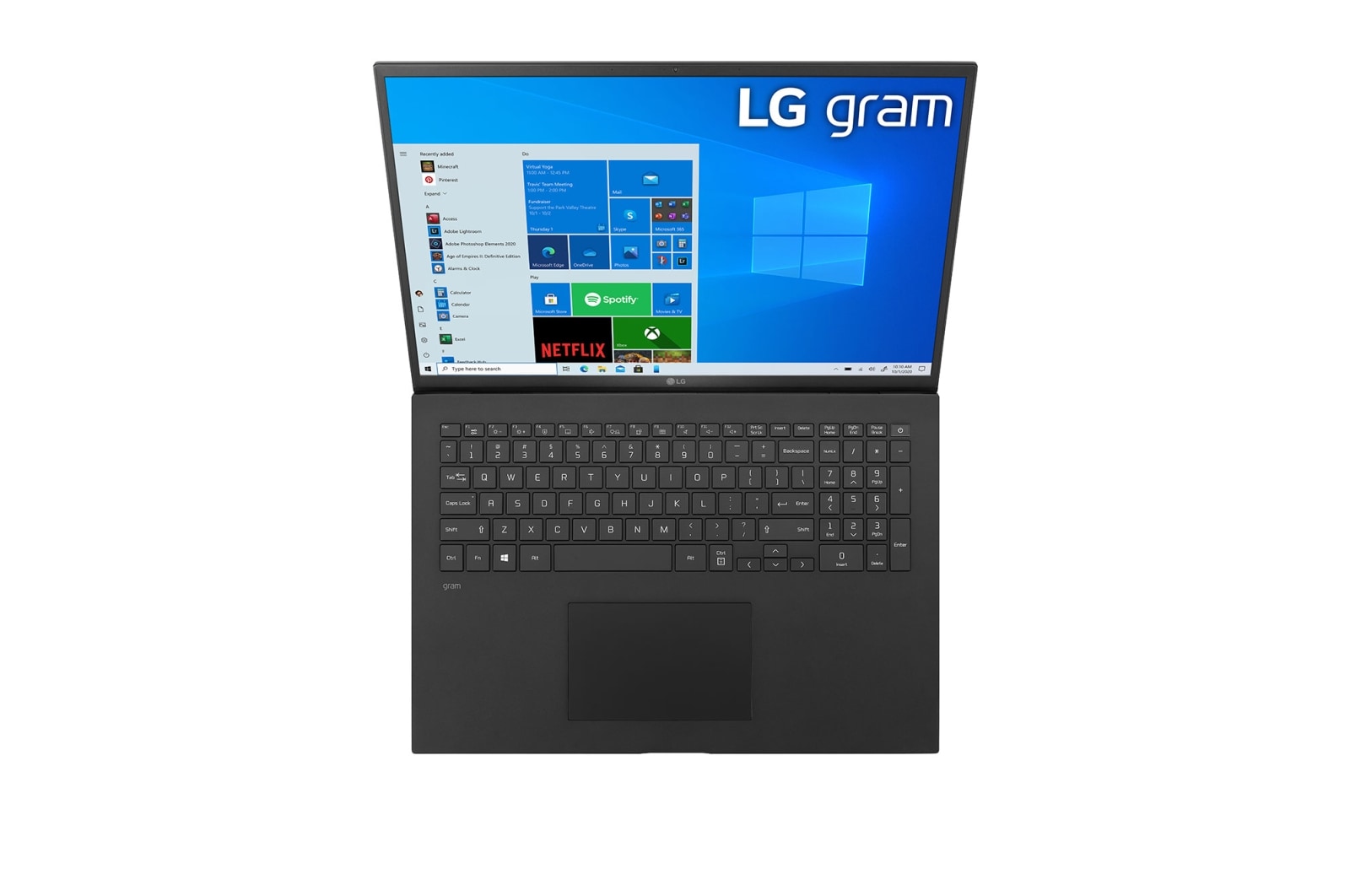 LG Ультралёгкий LG gram 17” 16:10 с дисплеем IPS и платформой Intel® Evo™, 17Z90P-G