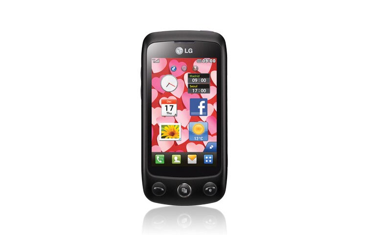 LG "Новый 3G тачфон LG Cookie Plus (GS500) с возможностью доступа к социальным сетям, GS500