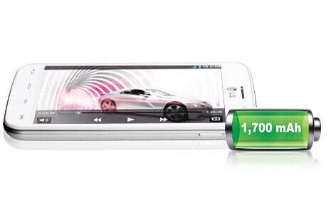 Аккумулятор большой емкости 1700 мАч Optimus L4 II Dual