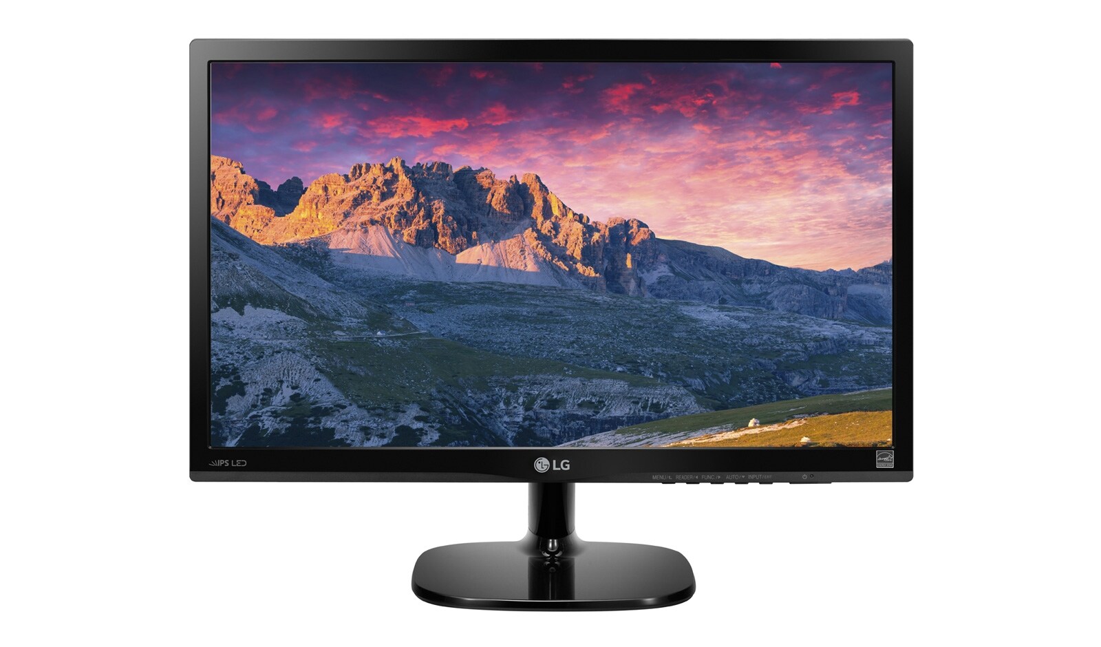 LG Монитор LG, LED, 22"(55.88 см), FHD 1920x1080, 60Гц, DVI, IPS, Отсутствие мерцания, Режим чтения, Утонченный дизайн, 22MP48D-P