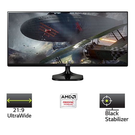 IPS монитор LG UltraWide серии UM58