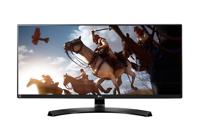 LG Монитор LG, LED, 34"(86.36 см), UWQHD 3440x1440, 60Гц, IPS, 7В x2, UltraWide, Аппаратная калибровка, Заводская калибровка, Эргономичная подставка, 34UM88C-P