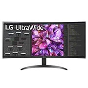 LG 34" изогнутый монитор 21:9 UltraWide™ QHD (3440 x 1440), 34WQ60C-B