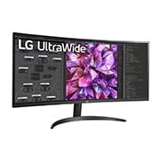 LG 34" изогнутый монитор 21:9 UltraWide™ QHD (3440 x 1440), 34WQ60C-B